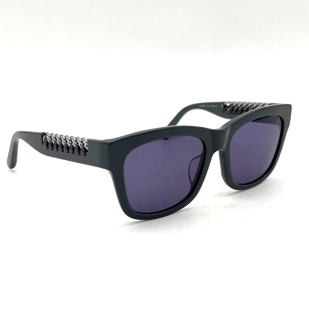 Stella McCartney Sunglasses SC0052SK 004 56:19-140 Gray Frame Smoke Lenses Italy - Picture 2 of 16